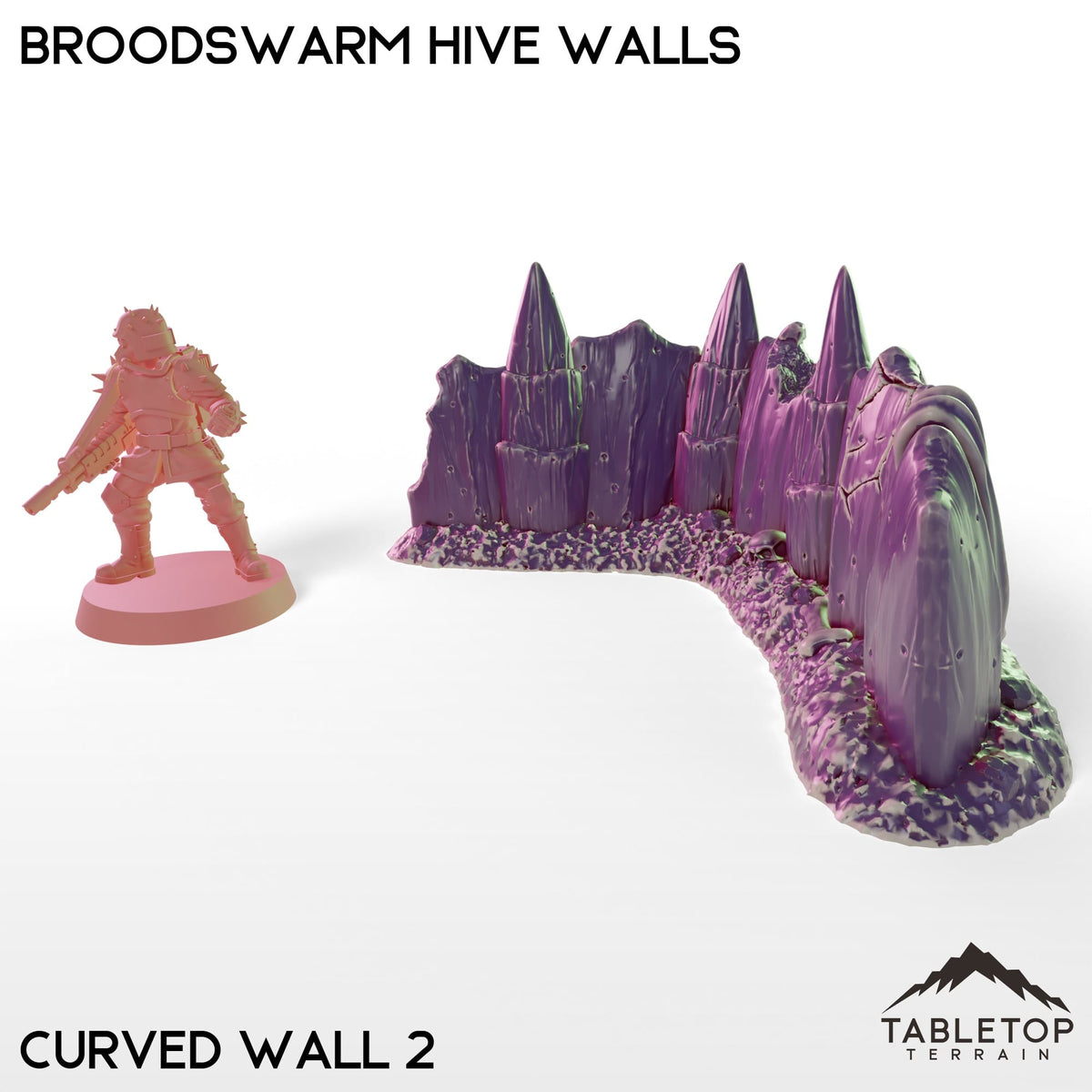 Tabletop Terrain Building Broodswarm Hive Walls