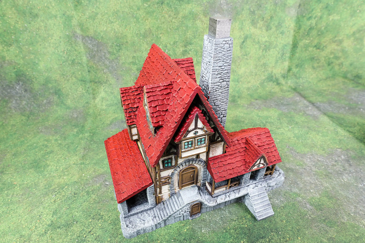 Tabletop Terrain Building Building 1 - Town of Grexdale - Fantasy Building