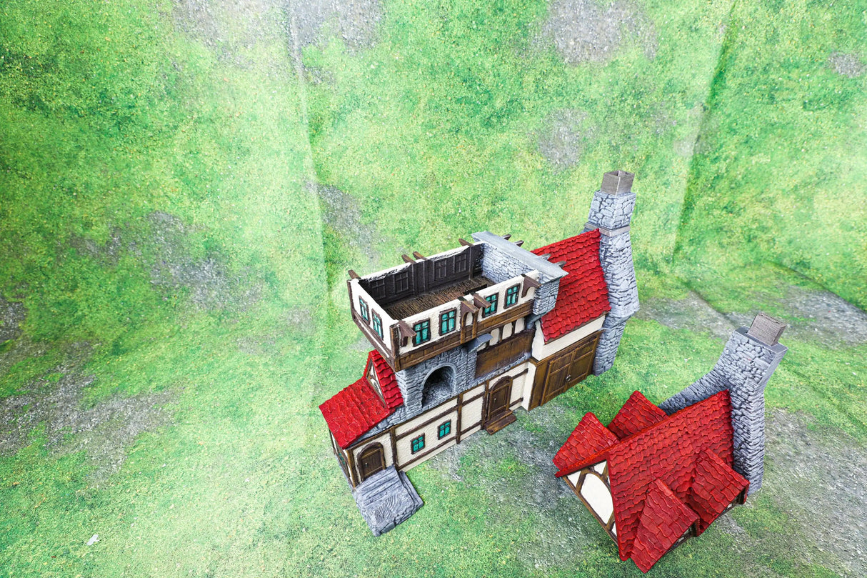 Tabletop Terrain Building Building 3 - Town of Grexdale - Fantasy Building