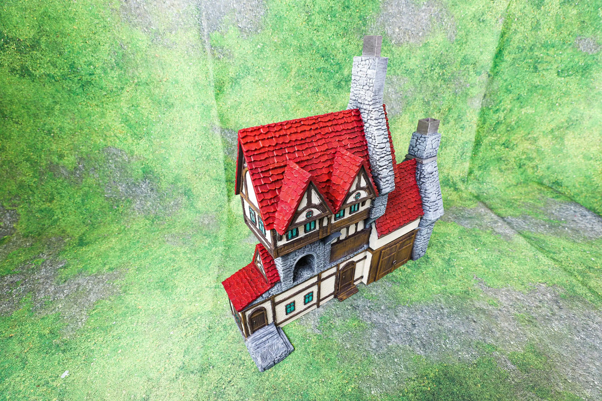 Tabletop Terrain Building Building 3 - Town of Grexdale - Fantasy Building