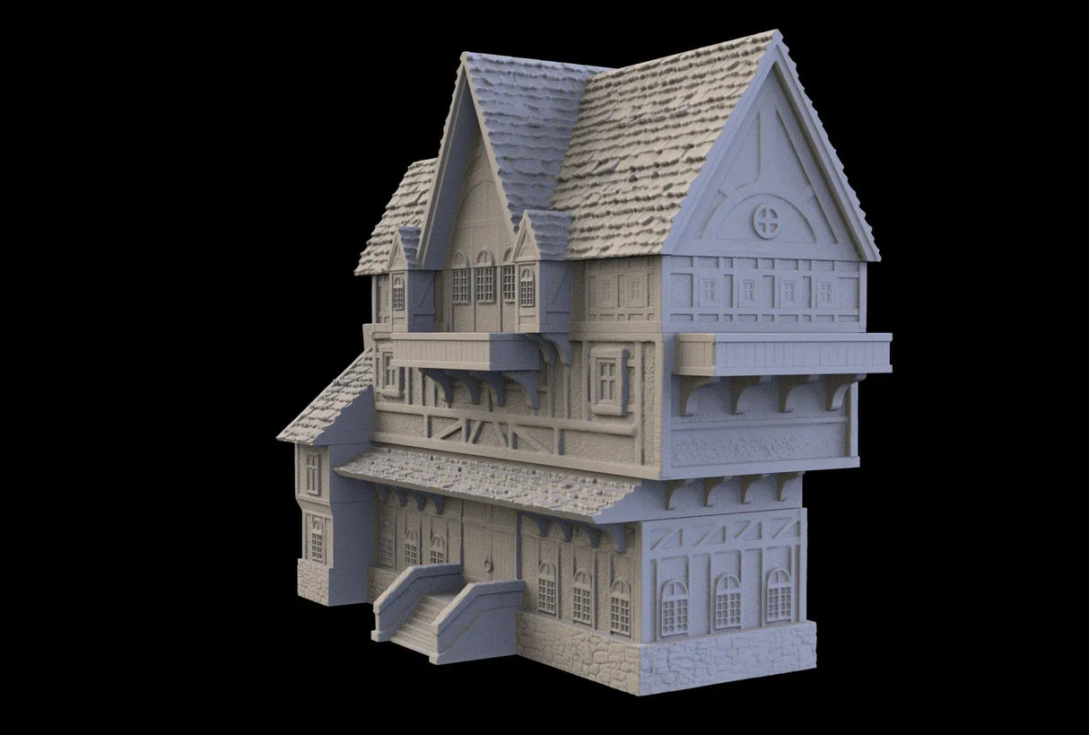 Tabletop Terrain Building Building 7 - Town of Grexdale - Fantasy Building