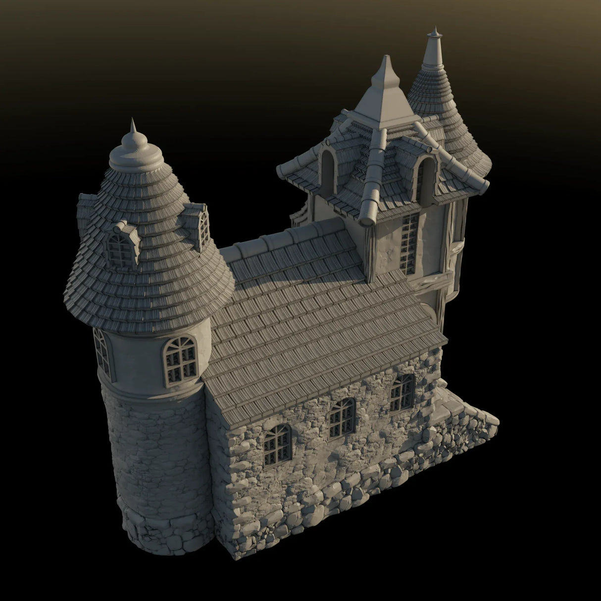 Tabletop Terrain Building Building 8 - City of Spiritdale - Fantasy Building