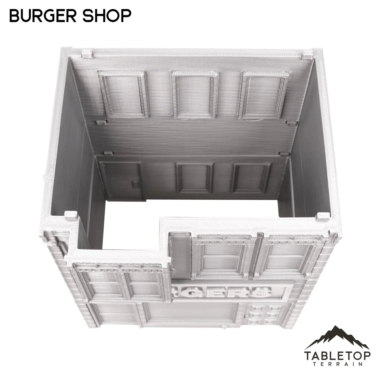 Tabletop Terrain Building Burger Restaurant