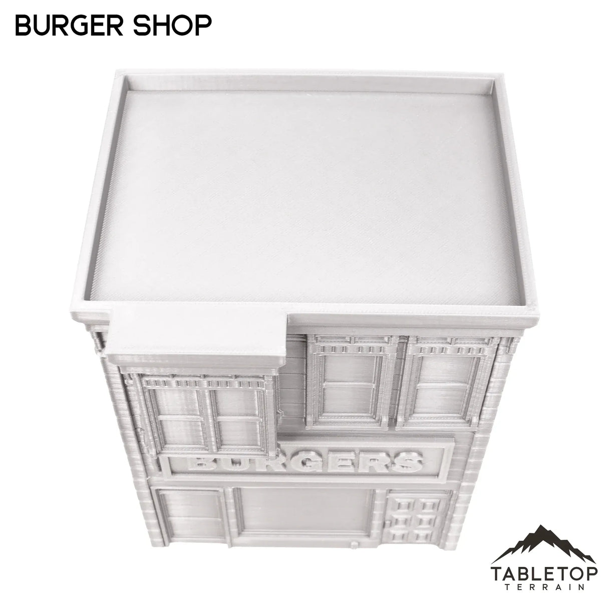 Tabletop Terrain Building Burger Restaurant
