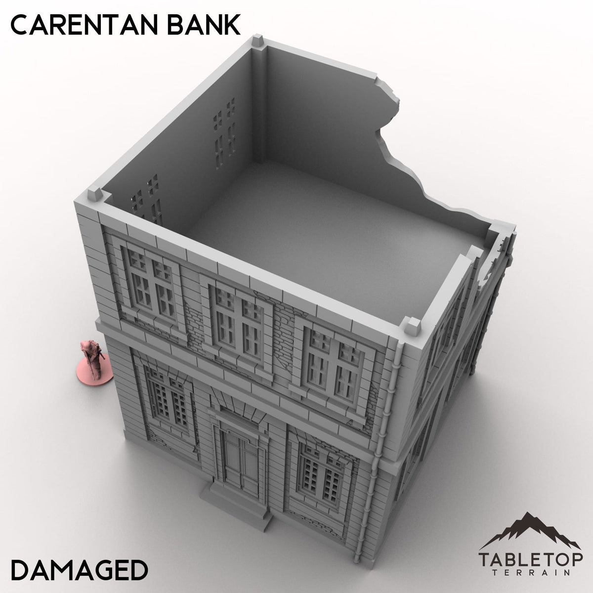 Tabletop Terrain Building Carentan Bank