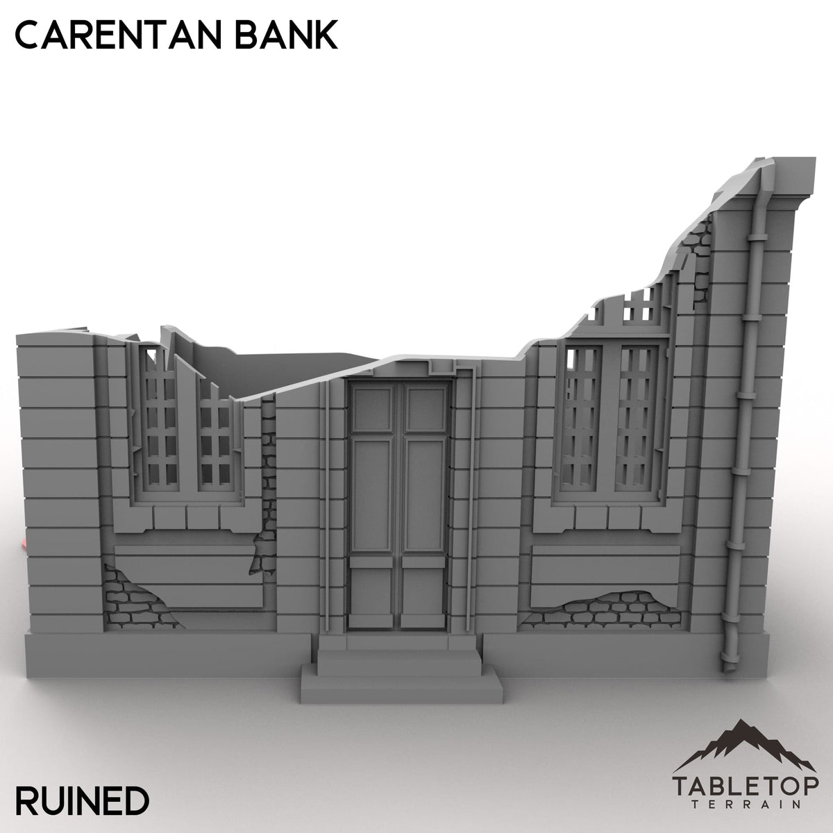Tabletop Terrain Building Carentan Bank