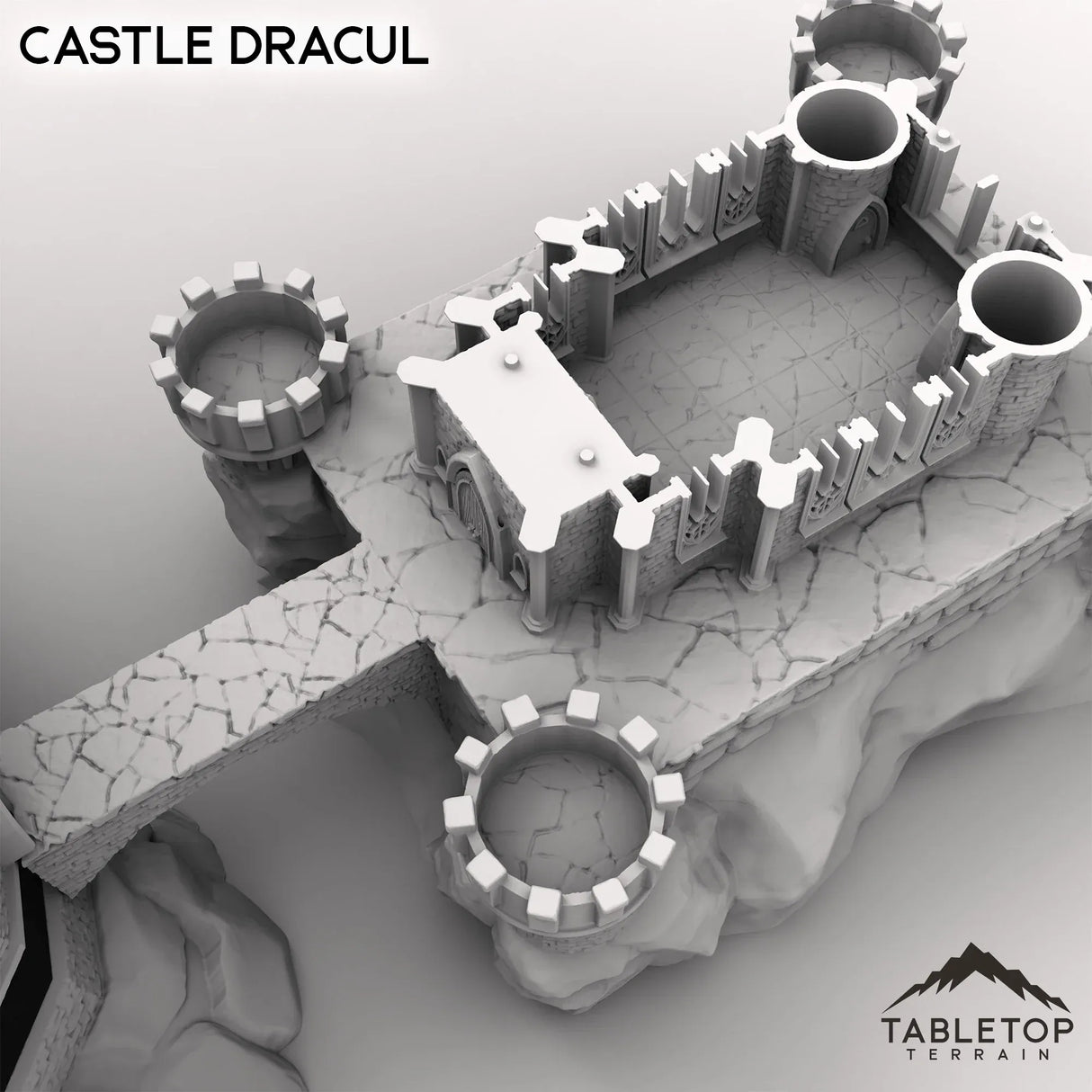 Tabletop Terrain Building Castle Dracul