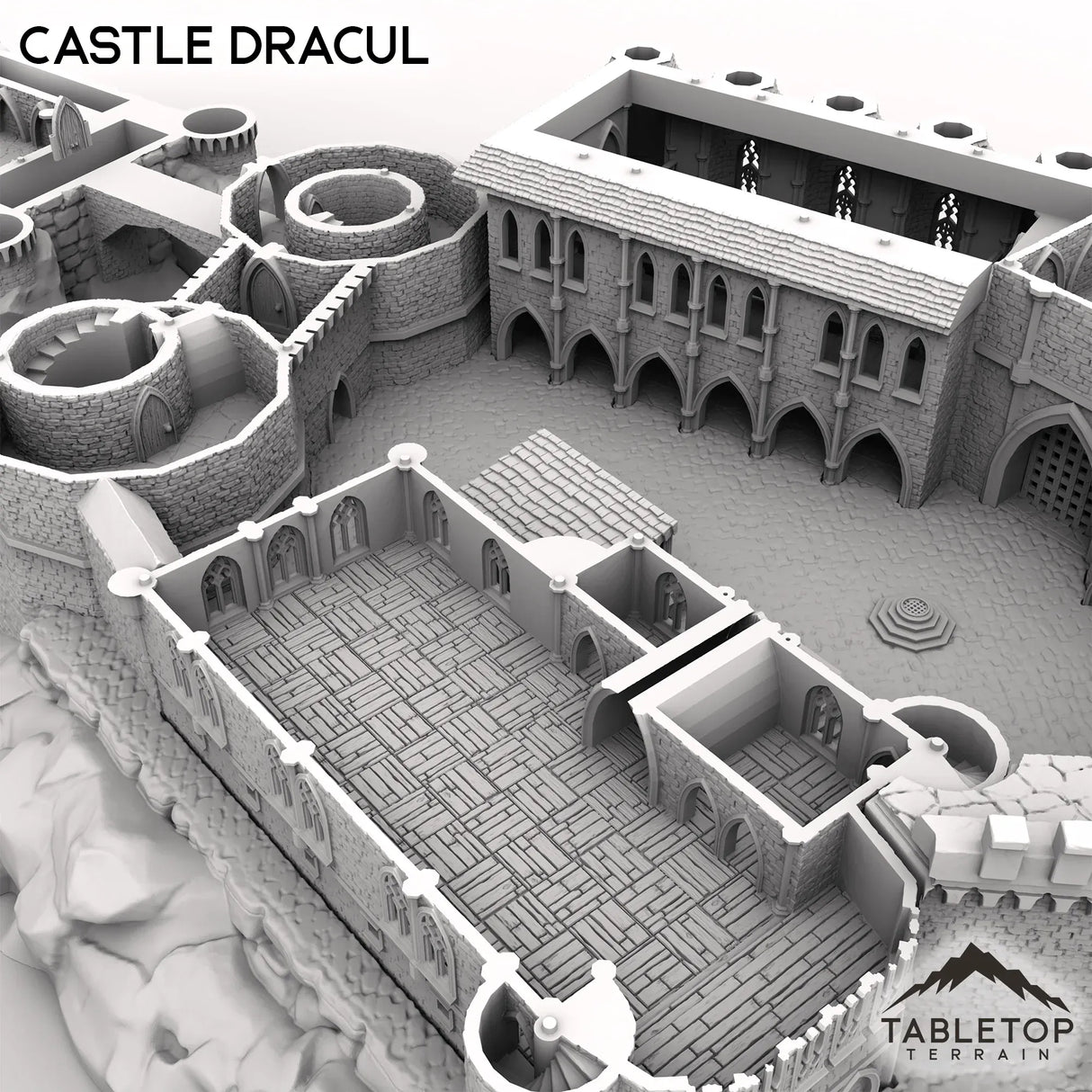 Tabletop Terrain Building Castle Dracul