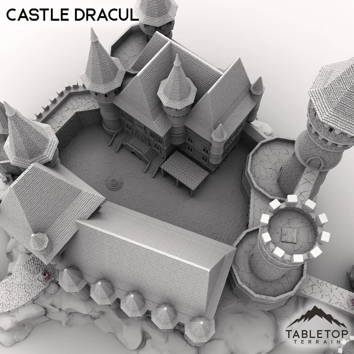 Tabletop Terrain Building Castle Dracul