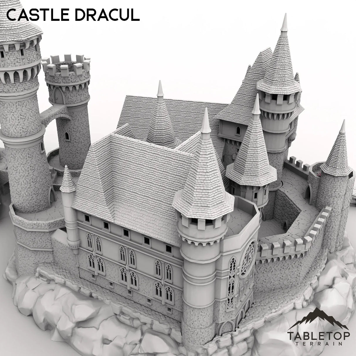 Tabletop Terrain Building Castle Dracul
