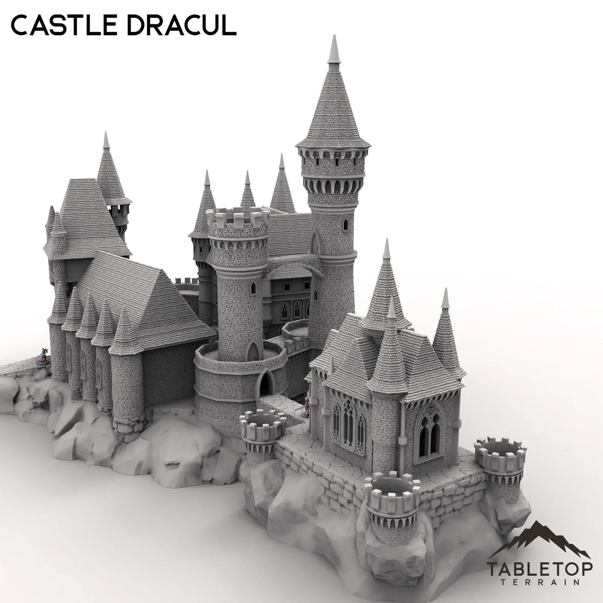 Tabletop Terrain Building Castle Dracul