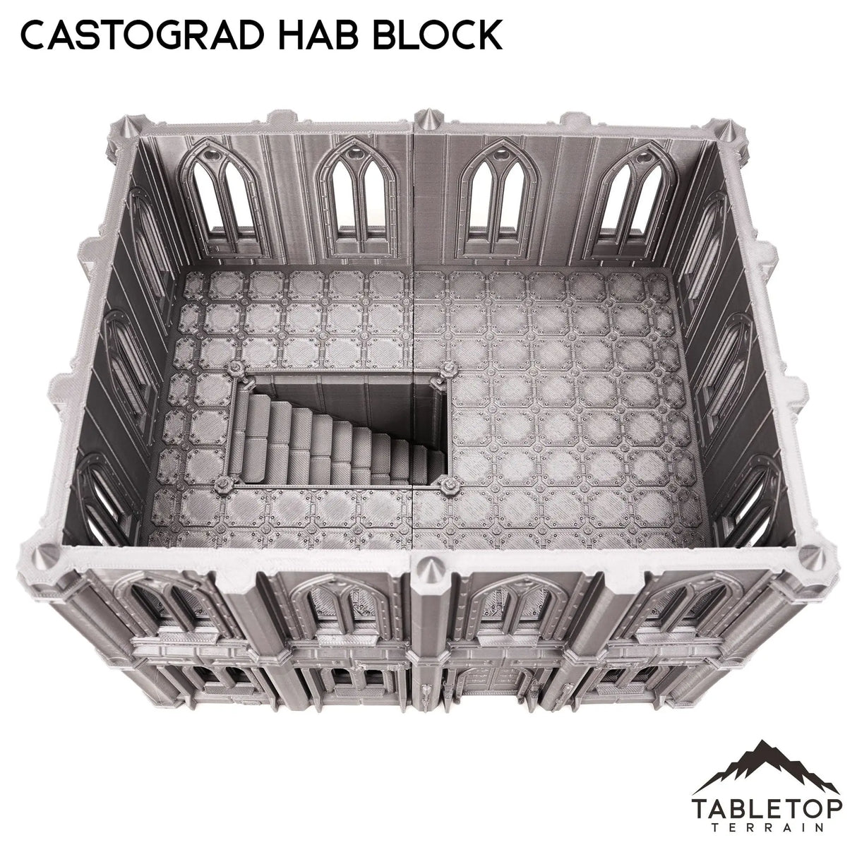 Tabletop Terrain Building Castograd Hab Block