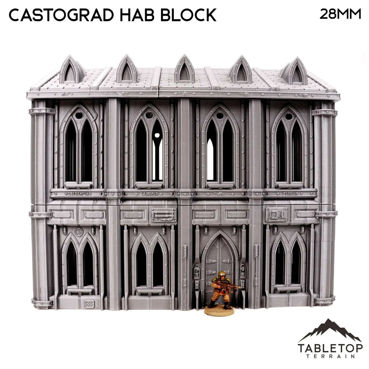 Tabletop Terrain Building Castograd Hab Block