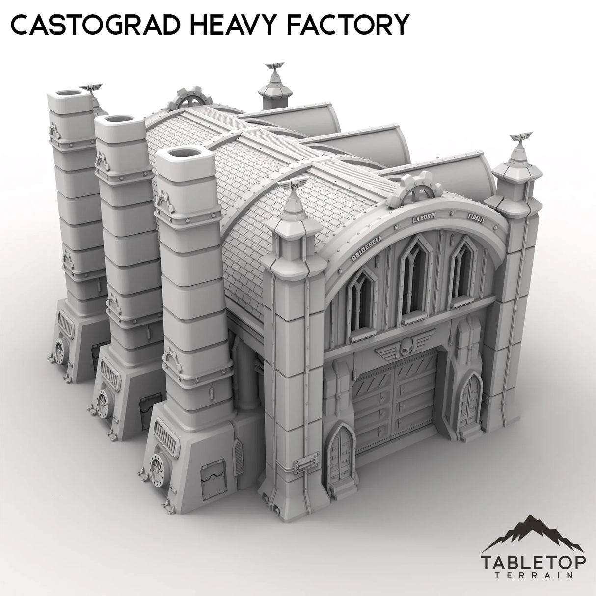 Tabletop Terrain Building Castograd Heavy Factory