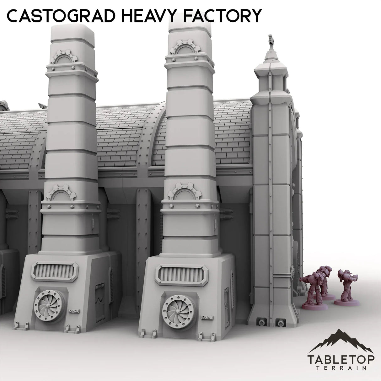 Tabletop Terrain Building Castograd Heavy Factory