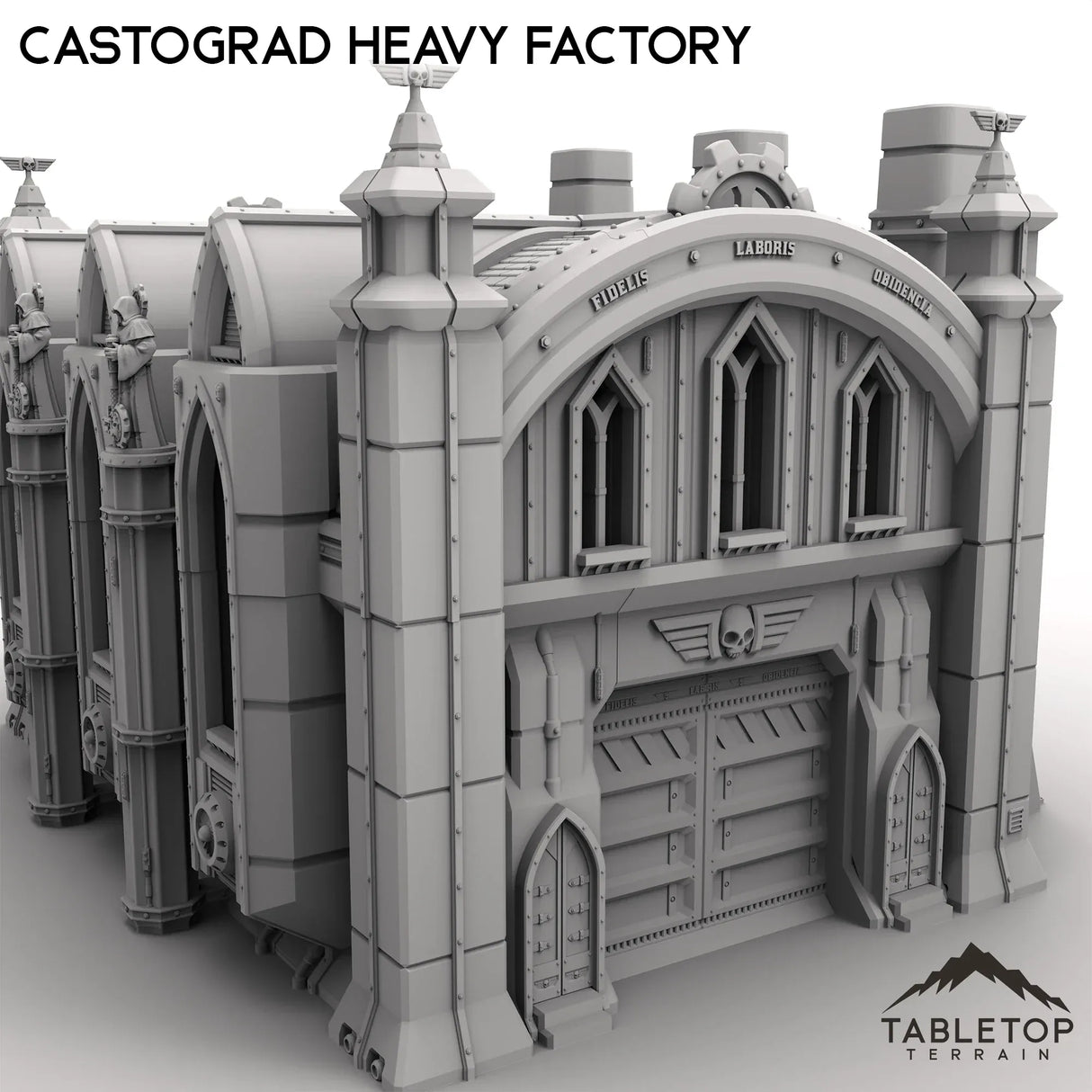 Tabletop Terrain Building Castograd Heavy Factory