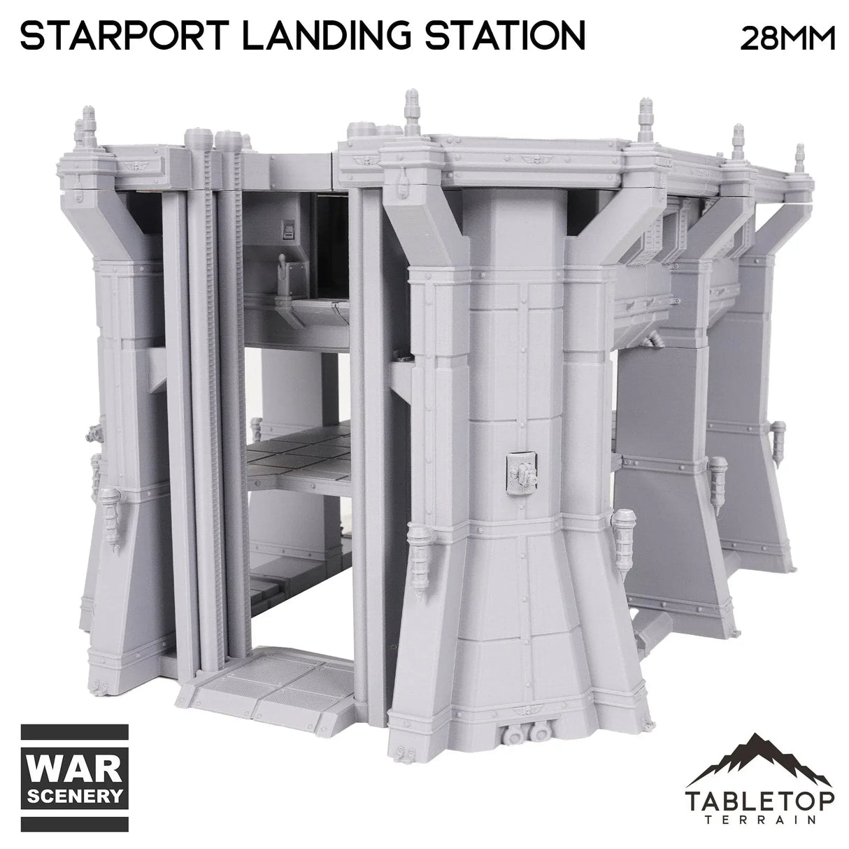 Tabletop Terrain Building Castograd Starport Landing Station
