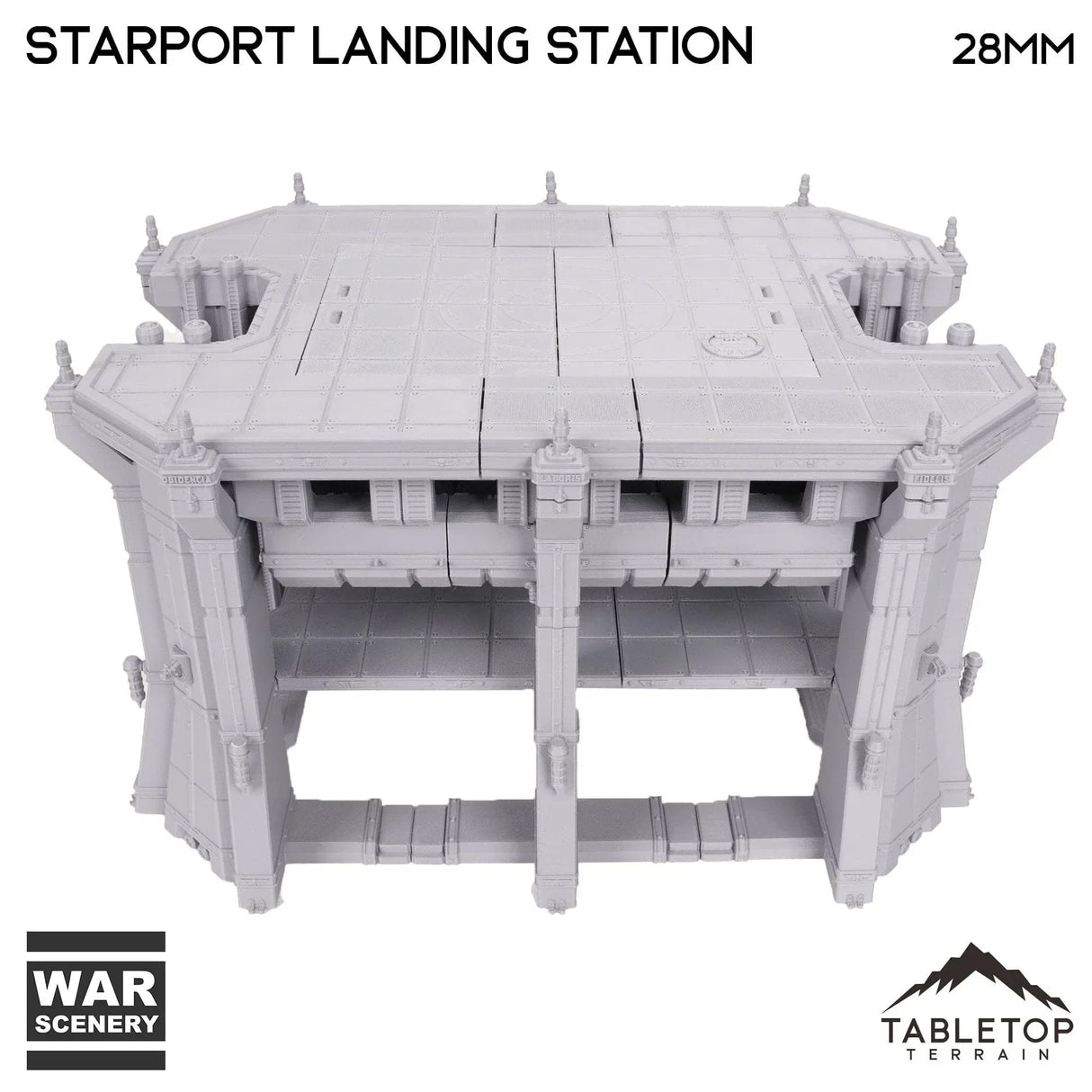 Tabletop Terrain Building Castograd Starport Landing Station