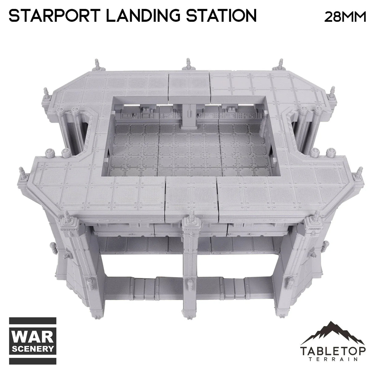 Tabletop Terrain Building Castograd Starport Landing Station