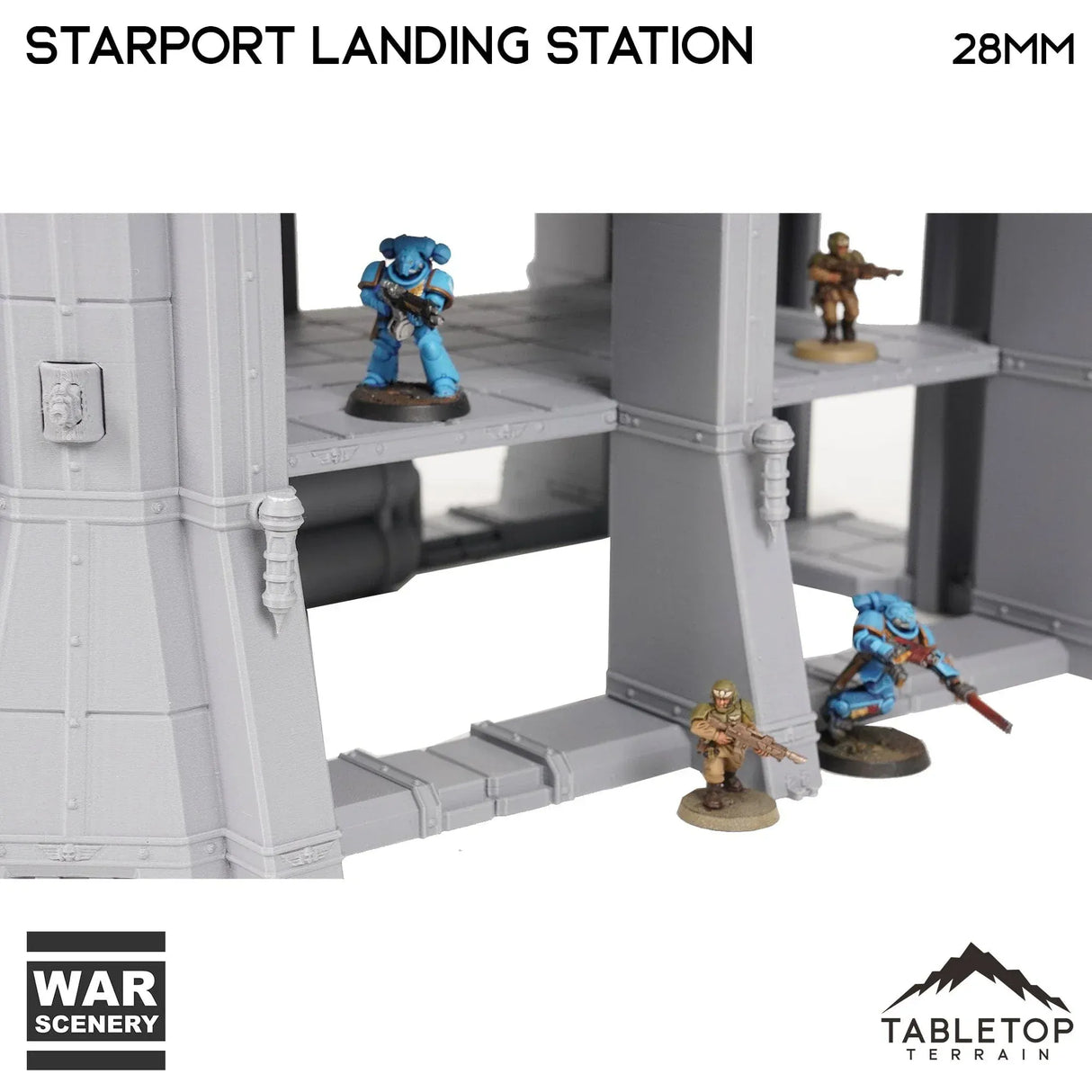 Tabletop Terrain Building Castograd Starport Landing Station
