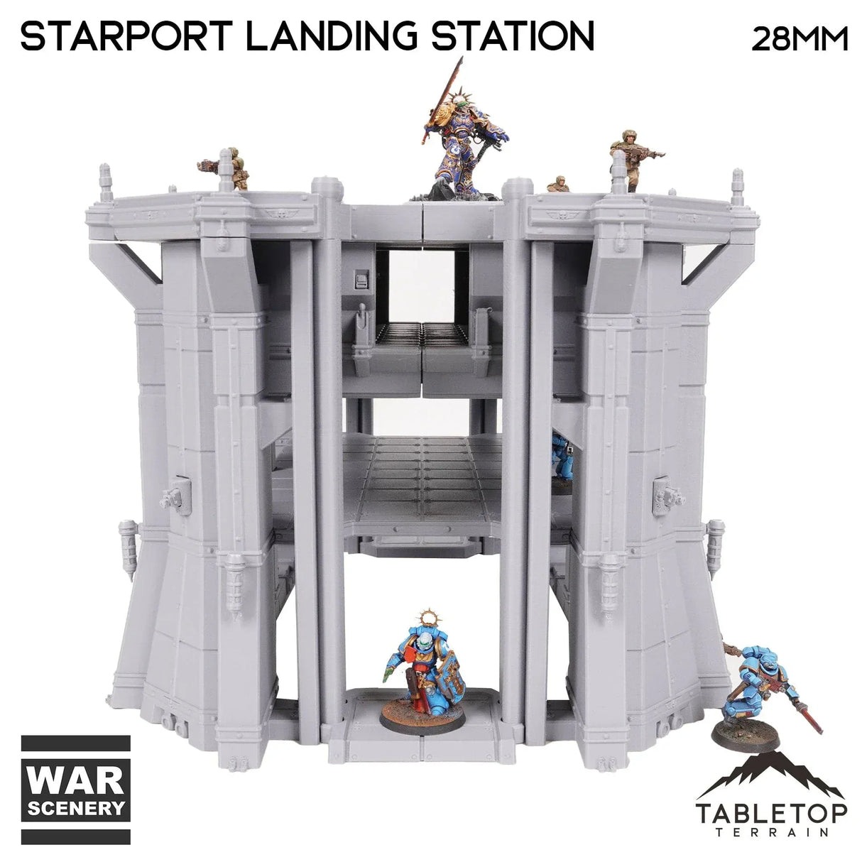 Tabletop Terrain Building Castograd Starport Landing Station