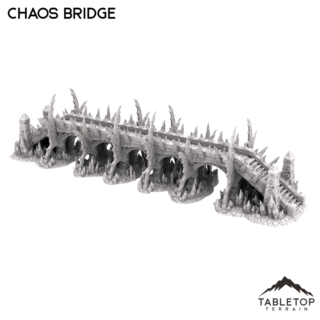 Tabletop Terrain Building Chaos Bridge