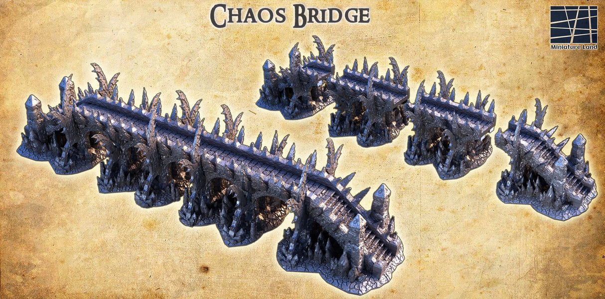 Tabletop Terrain Building Chaos Bridge