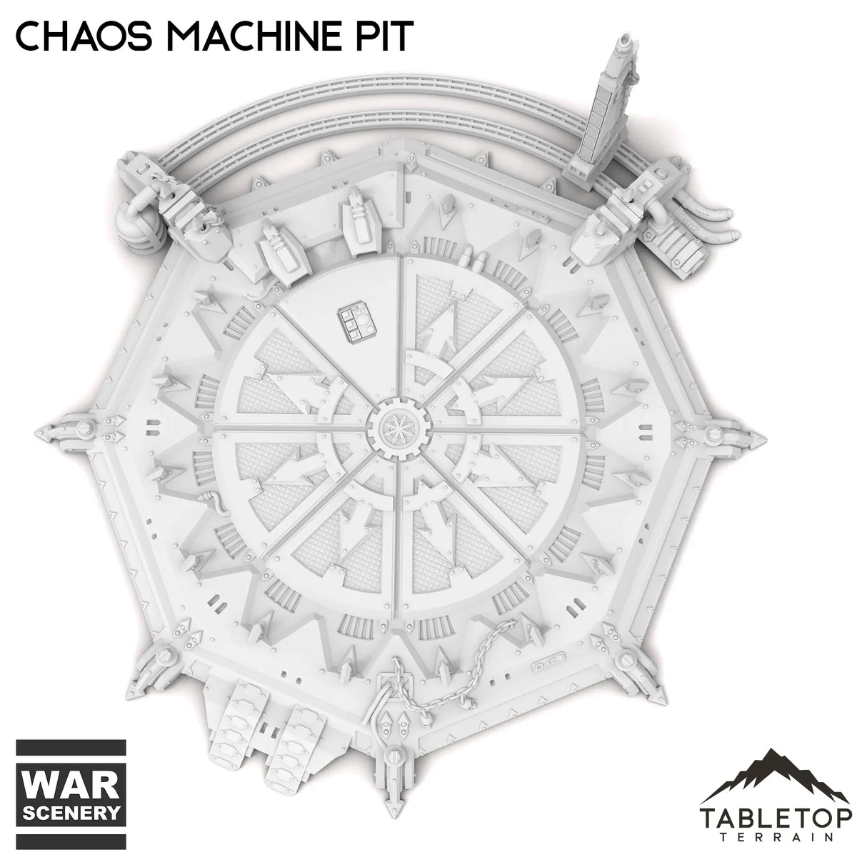 Tabletop Terrain Building Chaos Machine Pit