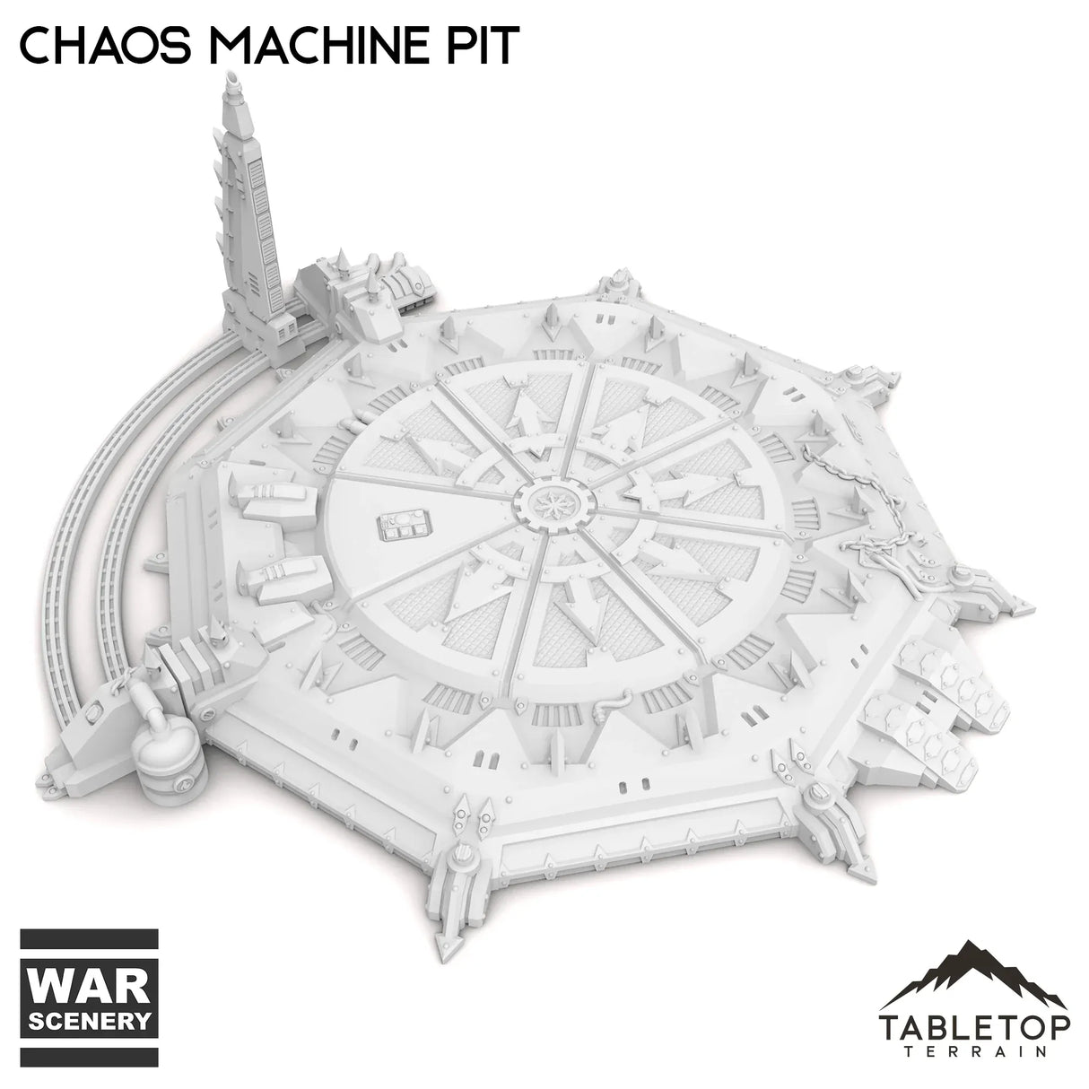 Tabletop Terrain Building Chaos Machine Pit