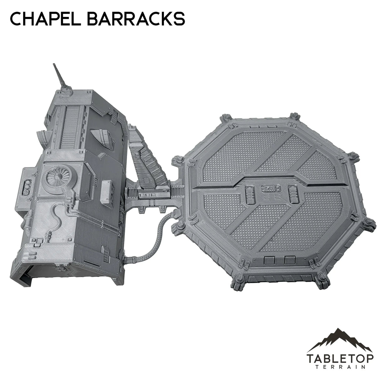 Tabletop Terrain Building Chapel Barracks - Chapters Headquarter