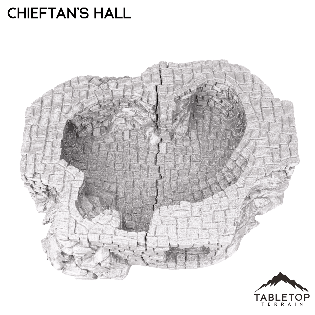 Tabletop Terrain Building Chieftains Hall - Hagglethorn Hollow - Fantasy Building
