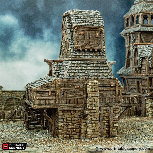 Tabletop Terrain Building City Apothecary