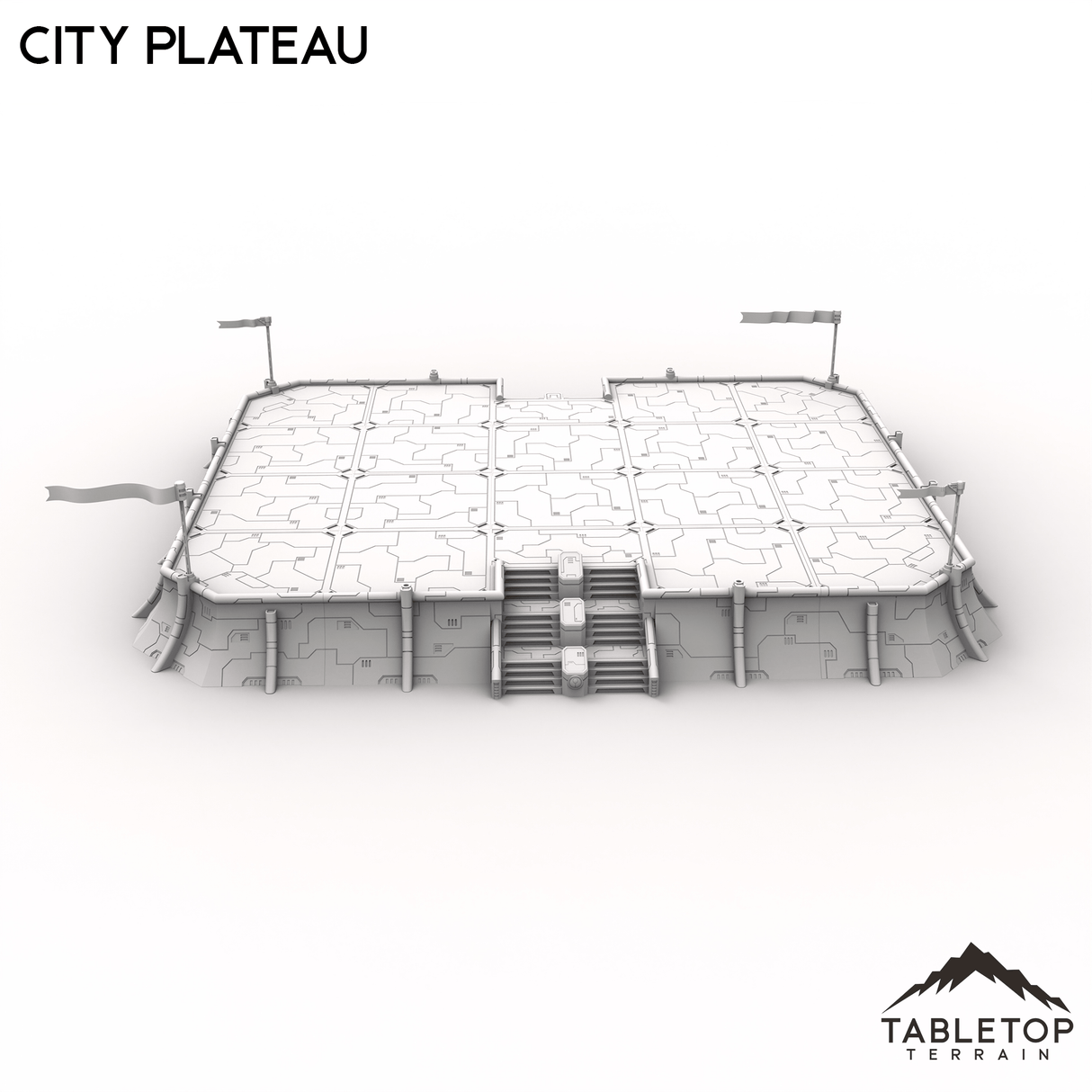 Tabletop Terrain Building City Plateau