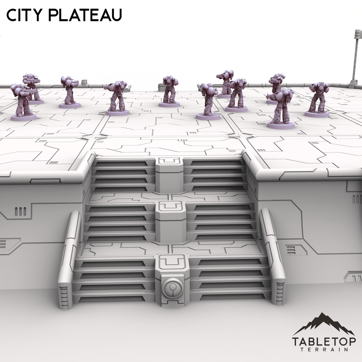 Tabletop Terrain Building City Plateau