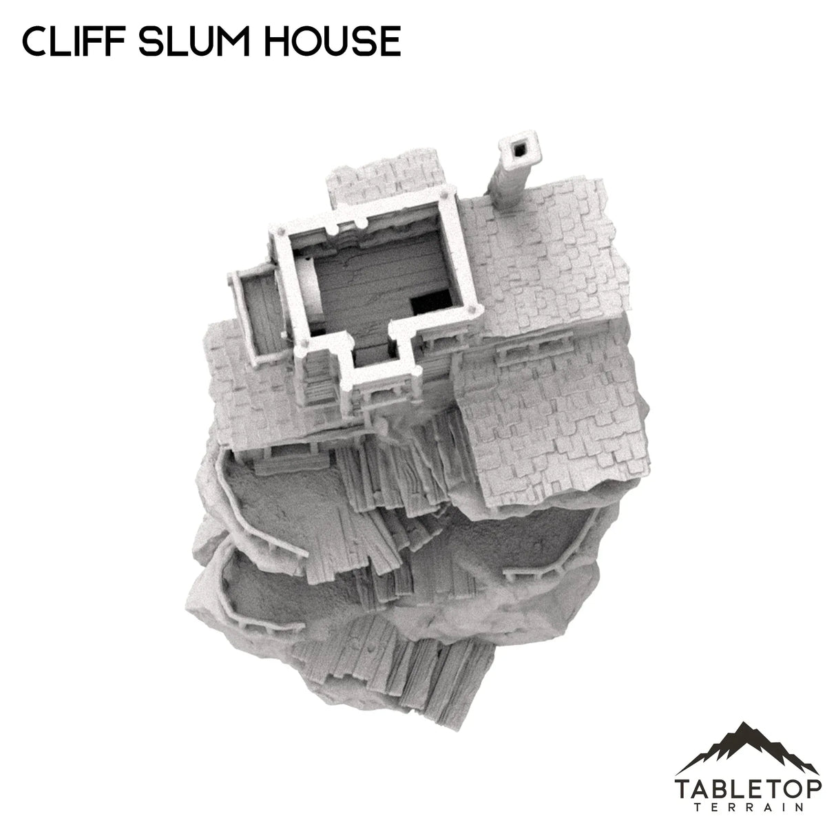 Tabletop Terrain Building Cliff Slum House