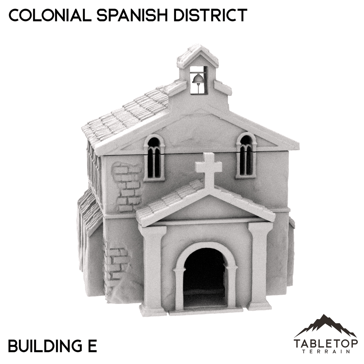 Tabletop Terrain Building Colonial Spanish District