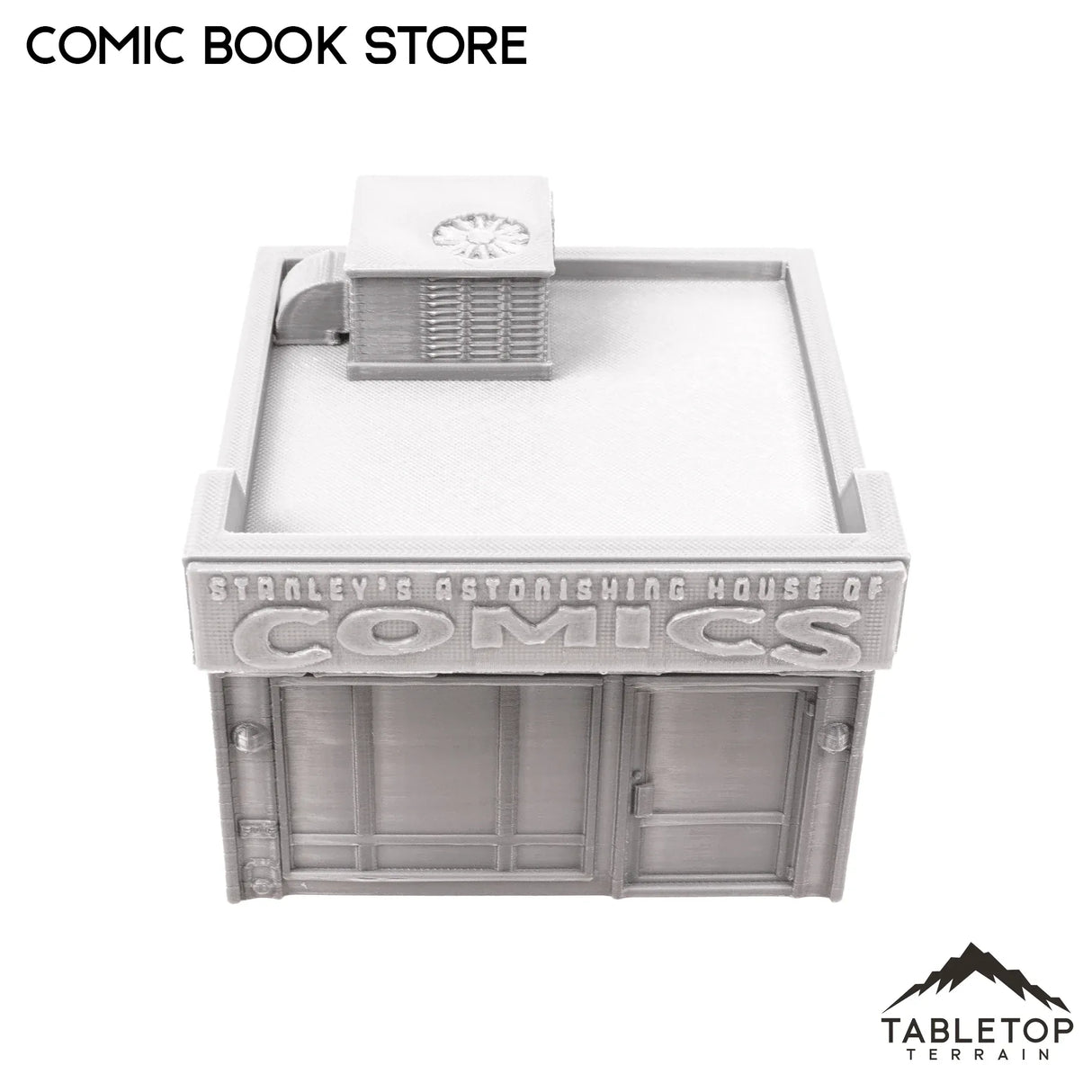 Tabletop Terrain Building Comic Book Store