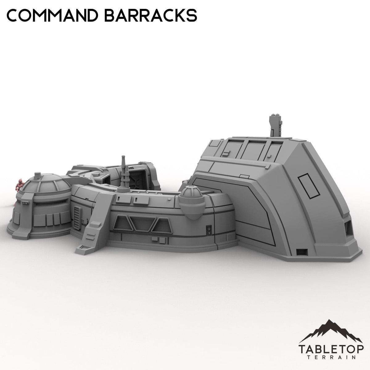 Tabletop Terrain Building Command Barracks