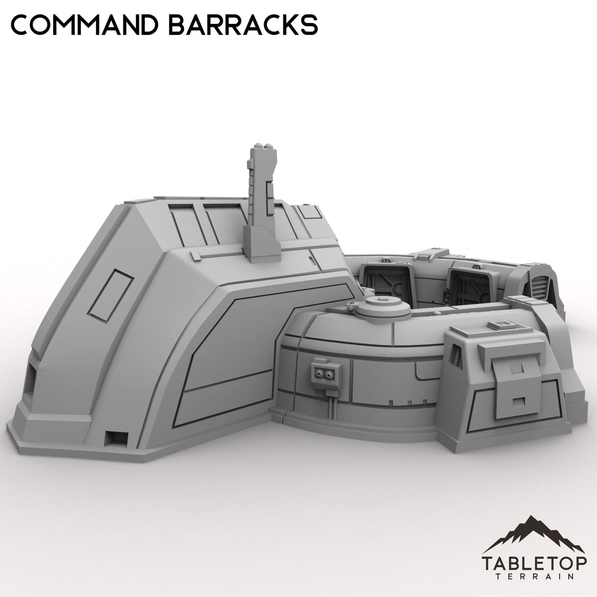 Tabletop Terrain Building Command Barracks