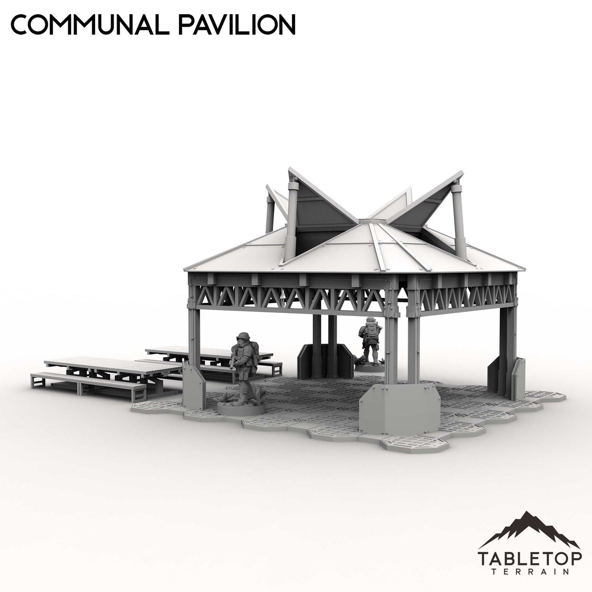 Tabletop Terrain Building Communal Pavilion