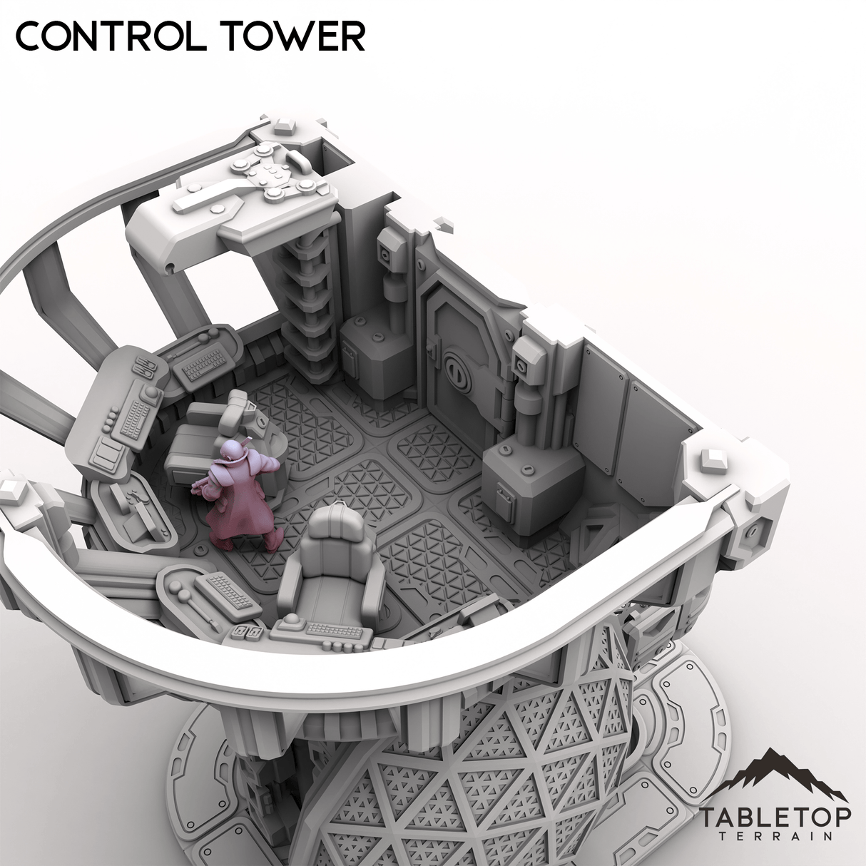 Tabletop Terrain Building Control Tower