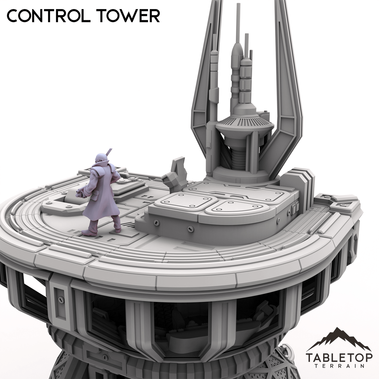 Tabletop Terrain Building Control Tower