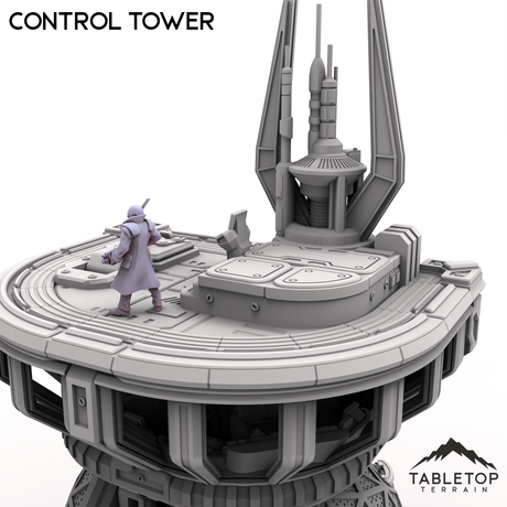 Tabletop Terrain Building Control Tower