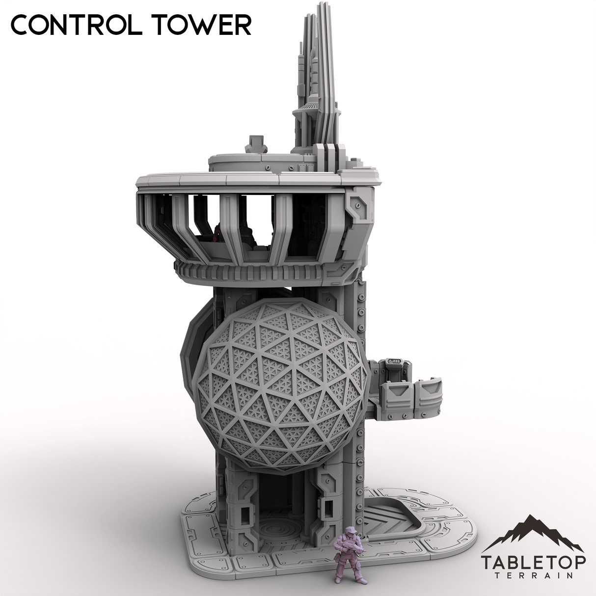 Tabletop Terrain Building Control Tower