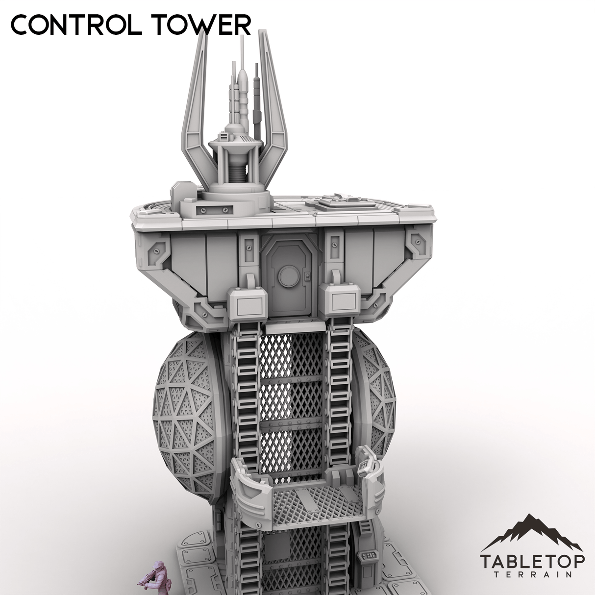 Tabletop Terrain Building Control Tower
