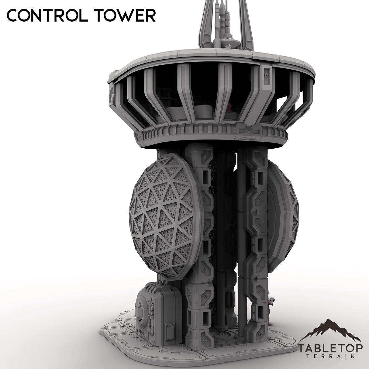 Tabletop Terrain Building Control Tower