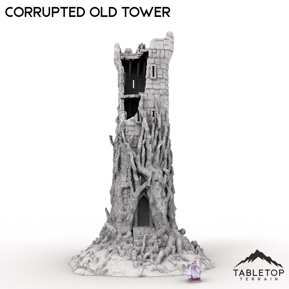 Tabletop Terrain Building Corrupted Old Tower
