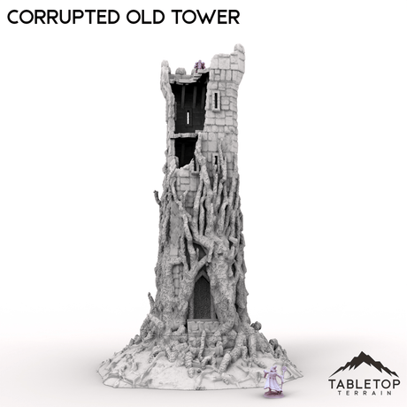 Tabletop Terrain Building Corrupted Old Tower