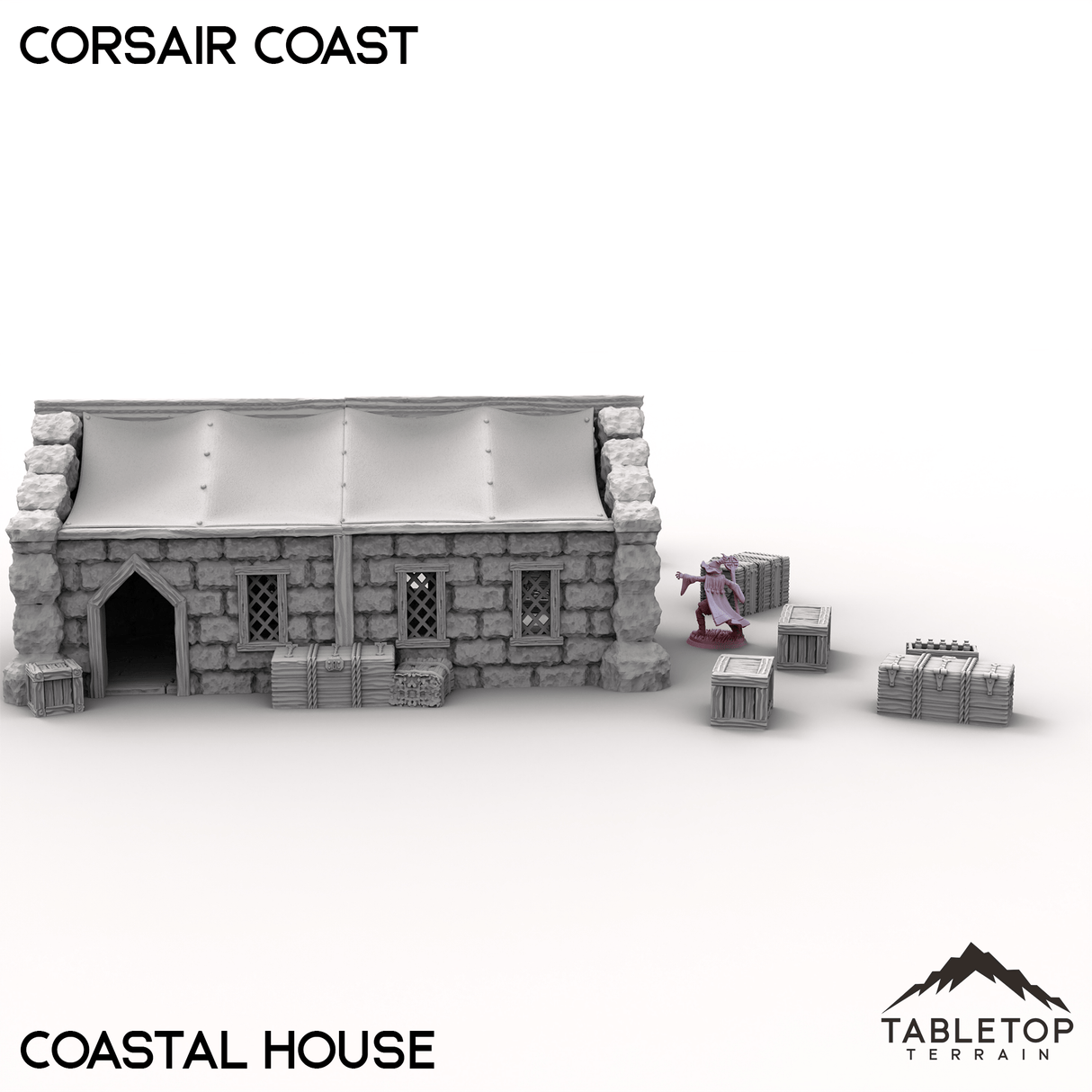 Tabletop Terrain Building Corsair Coast