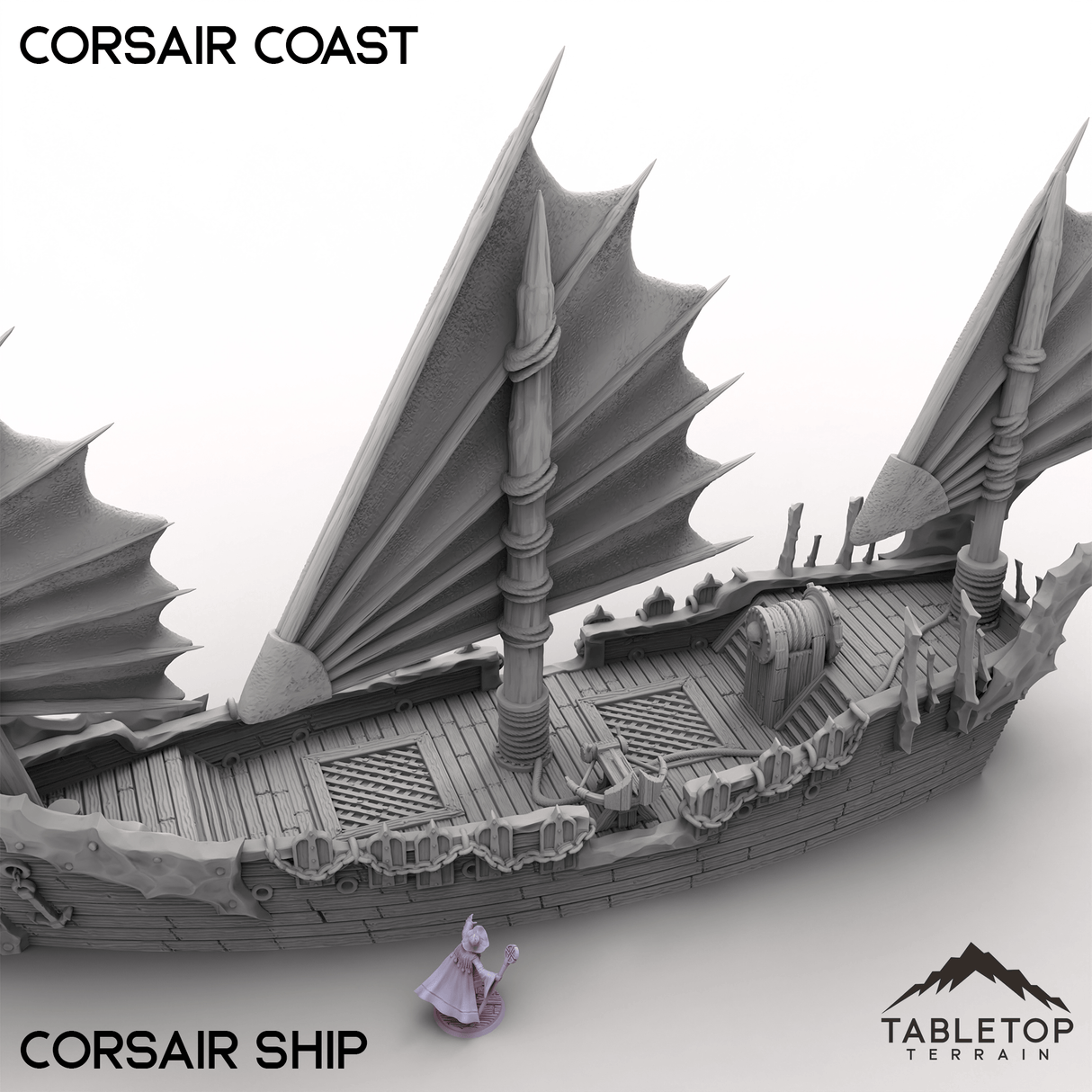 Tabletop Terrain Building Corsair Coast